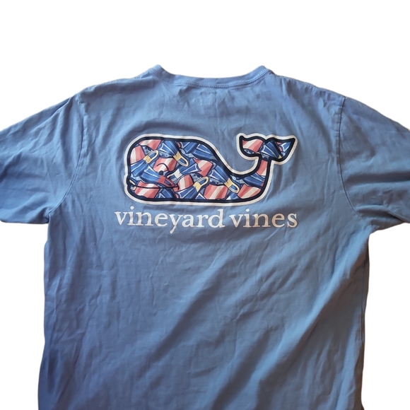 Vineyard Vines Blue Tee Shirt - Picture 2 of 3